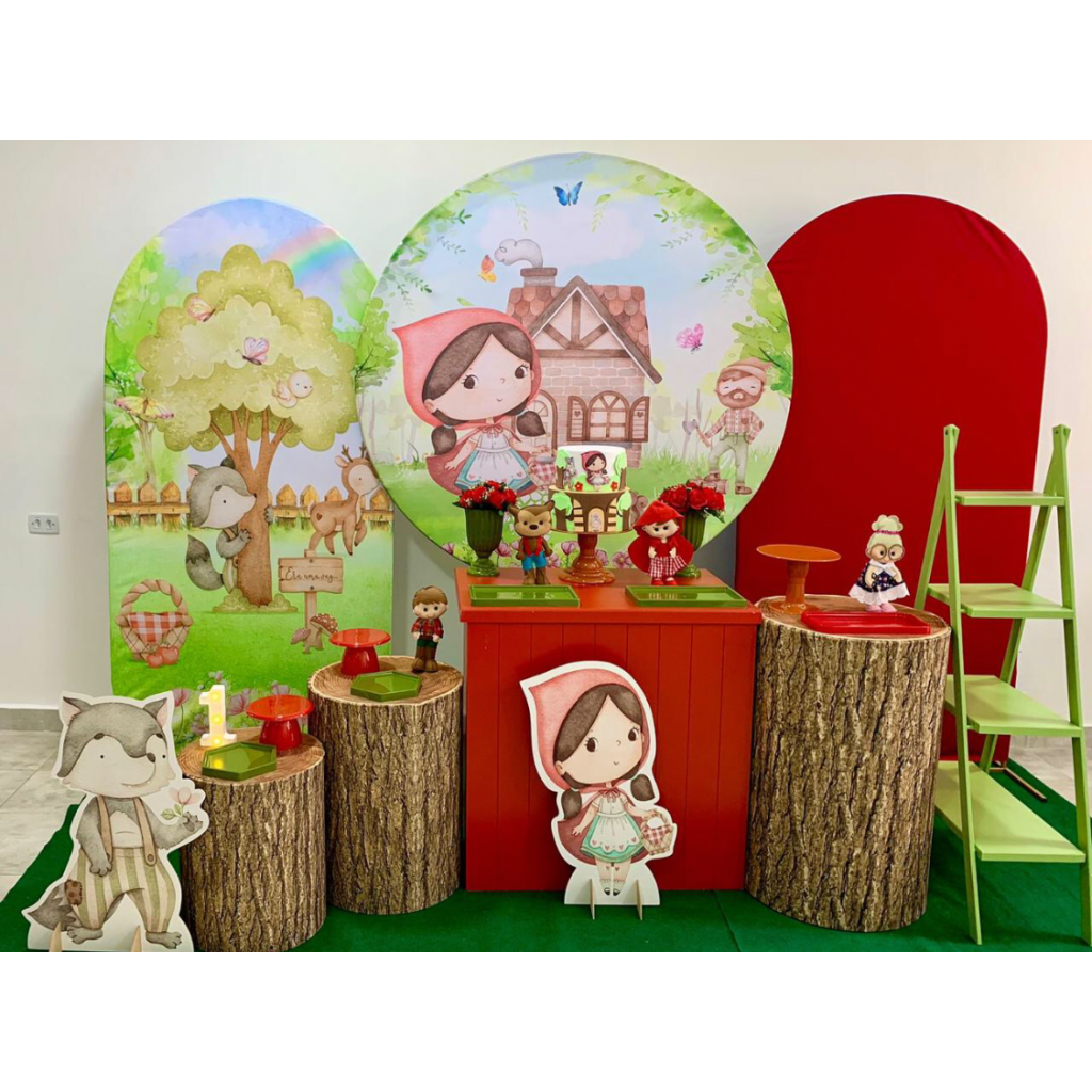Chapeuzinho Vermelho - Kit 4 - Creare Decorações 