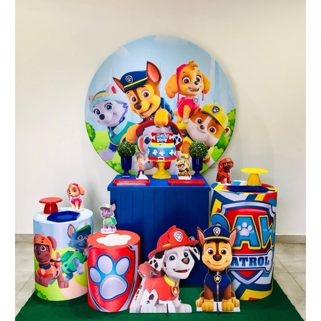 Patrulha Canina Natureza - Kit 2 - Creare Decorações 