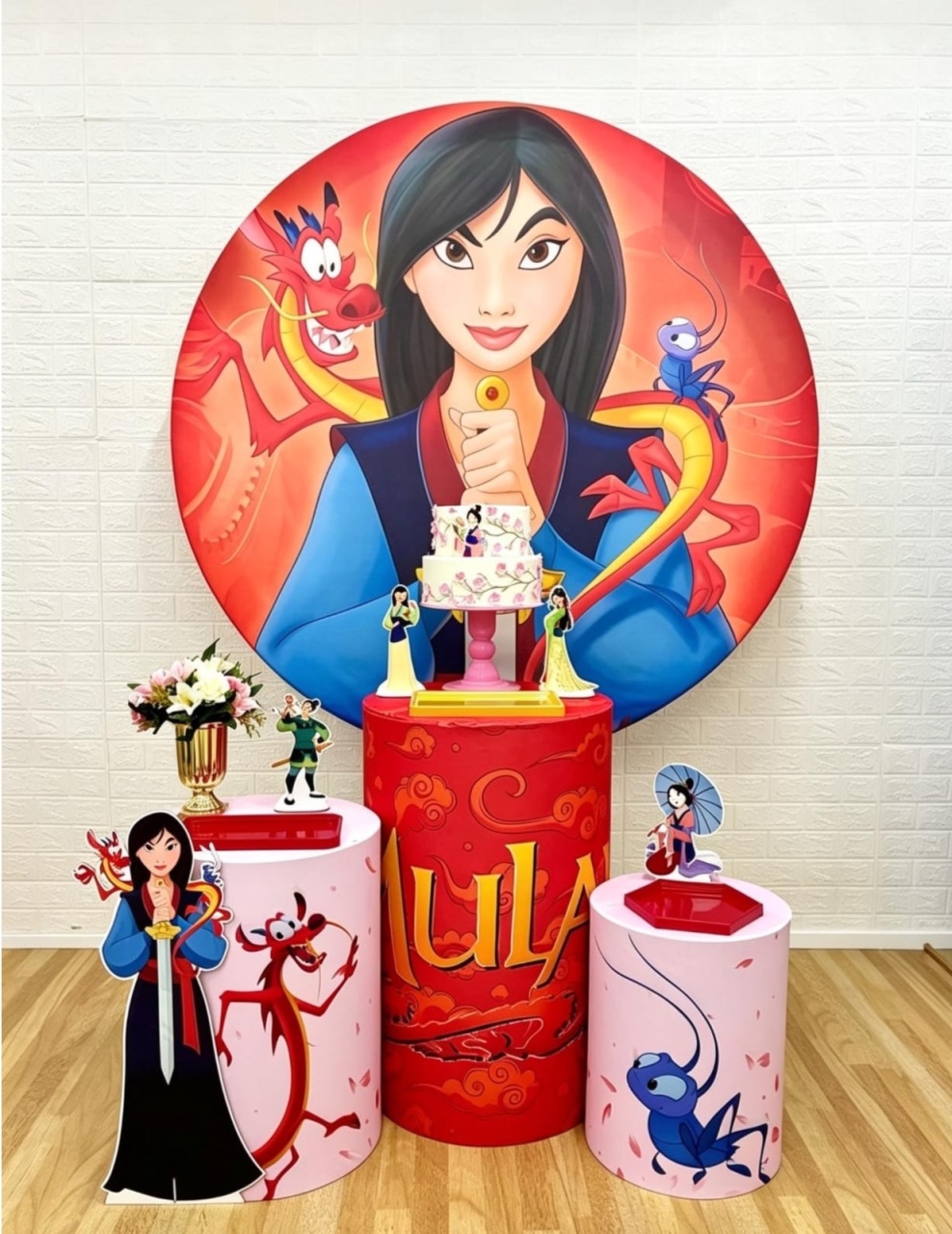 Mulan - Kit 1 - Creare Decorações 