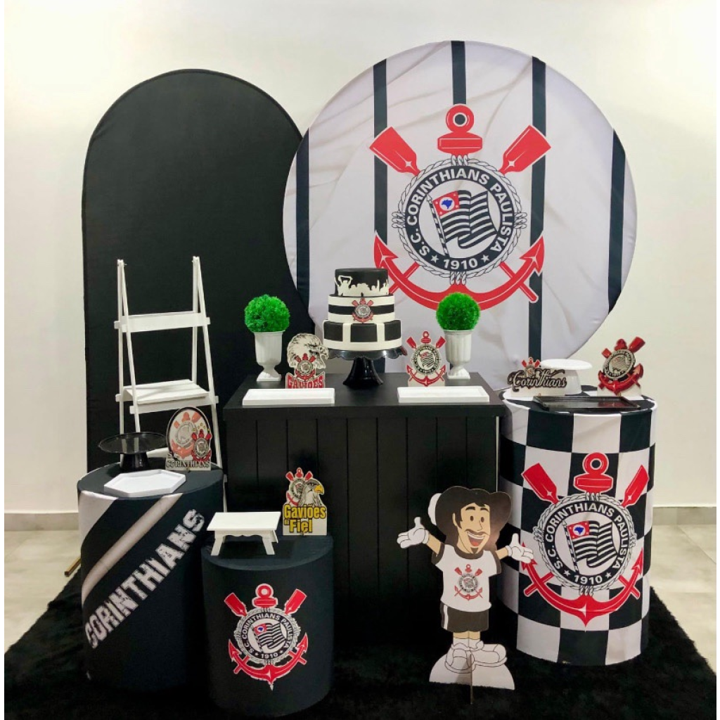 Corinthians Kit 3 - Creare Decorações 