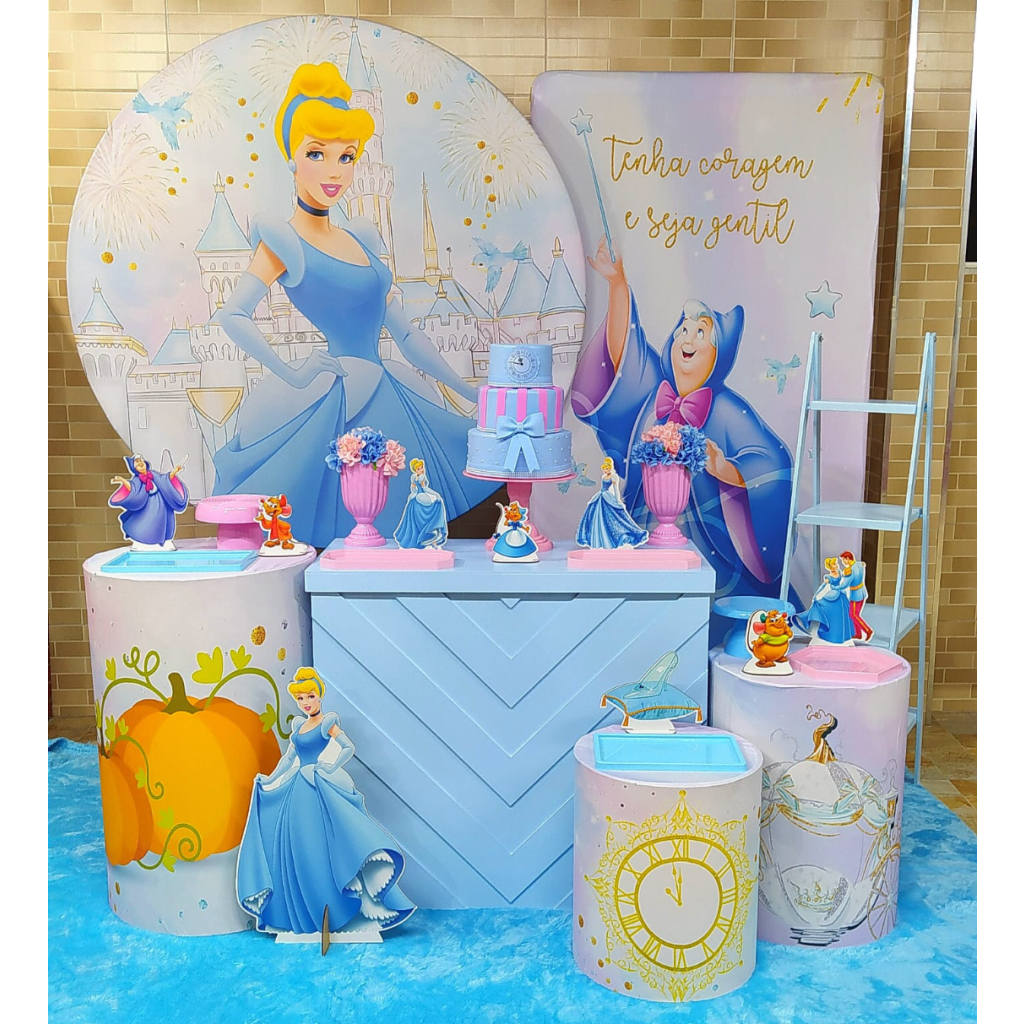 Cinderela - Kit 3 - Creare Decorações 