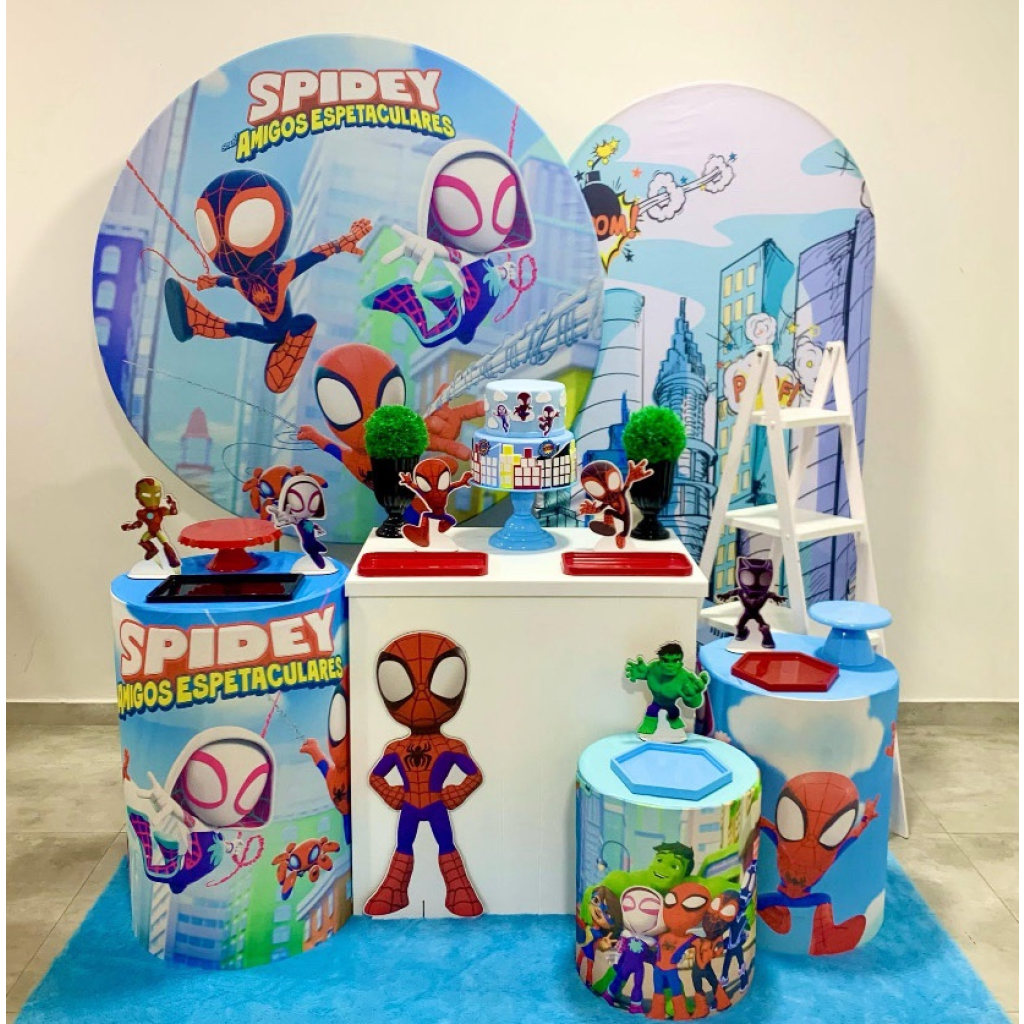 Spidey/Homem Aranha - Kit 3 - Creare Decorações 