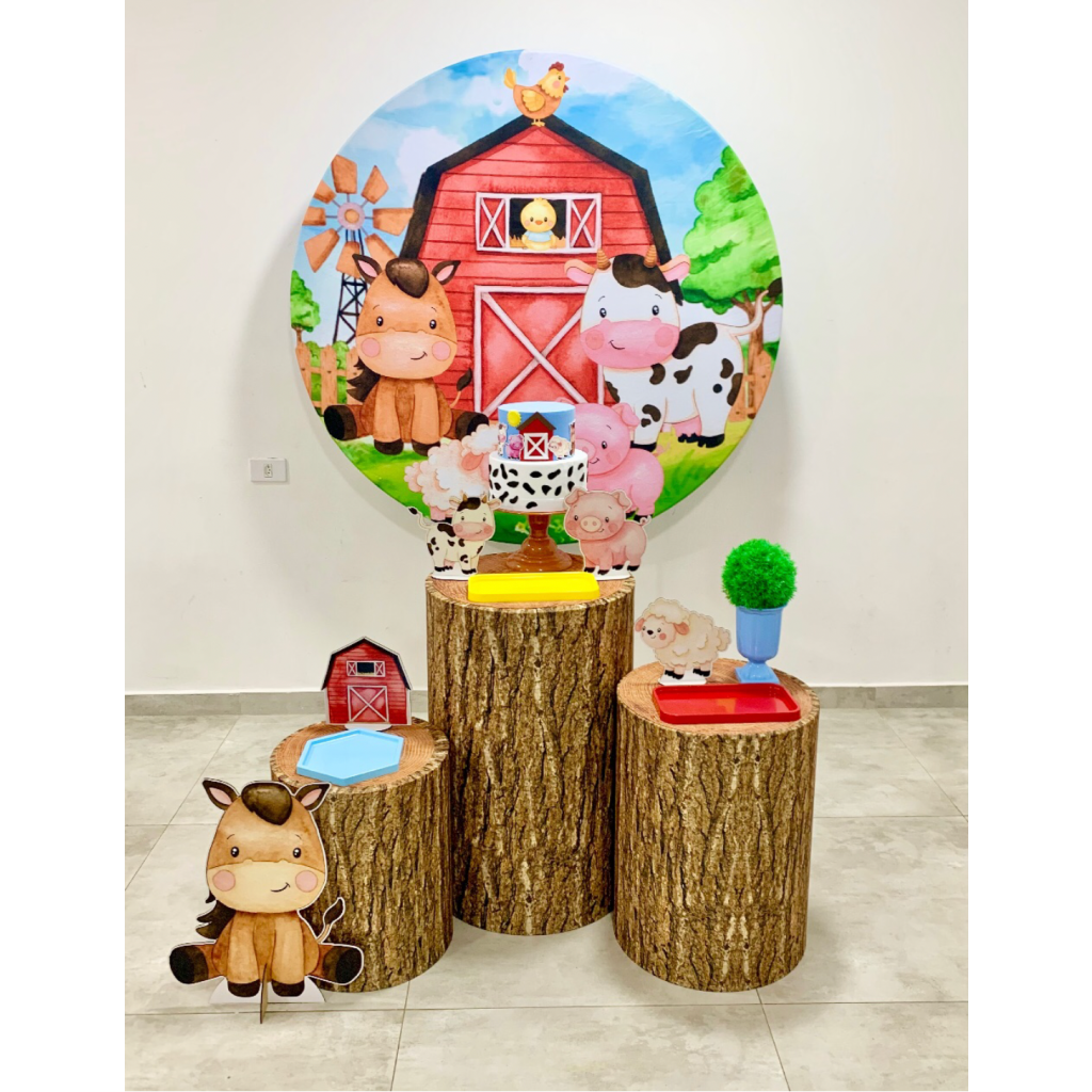 Fazendinha Menino - Kit 1 - Creare Decorações 