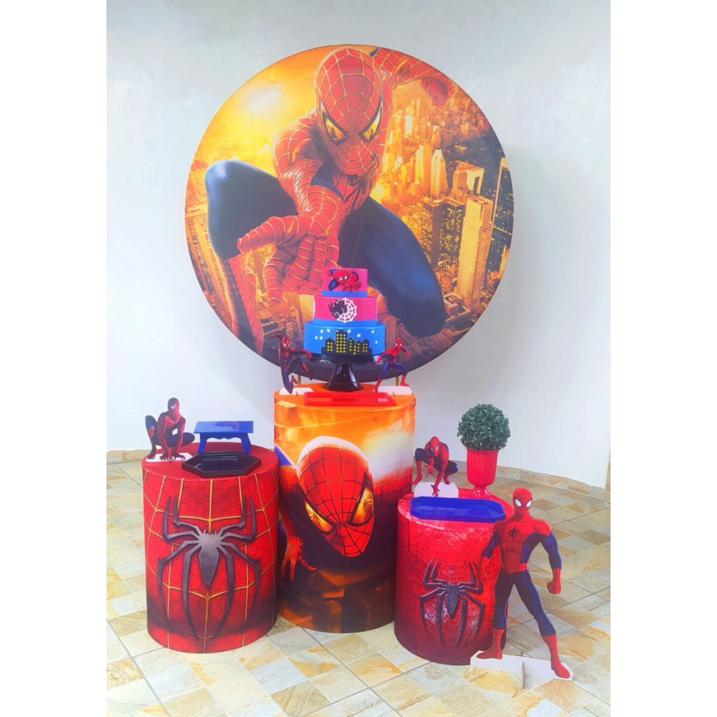 Homem Aranha Kit 1 - Creare Decorações 