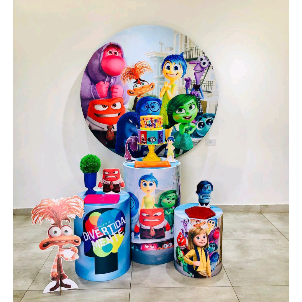 Divertidamente 2 - Kit 1 - Creare Decorações 