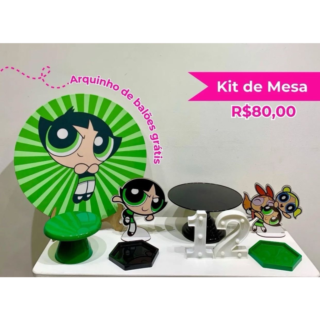 Kit de Mesa Docinho - Creare Decorações 