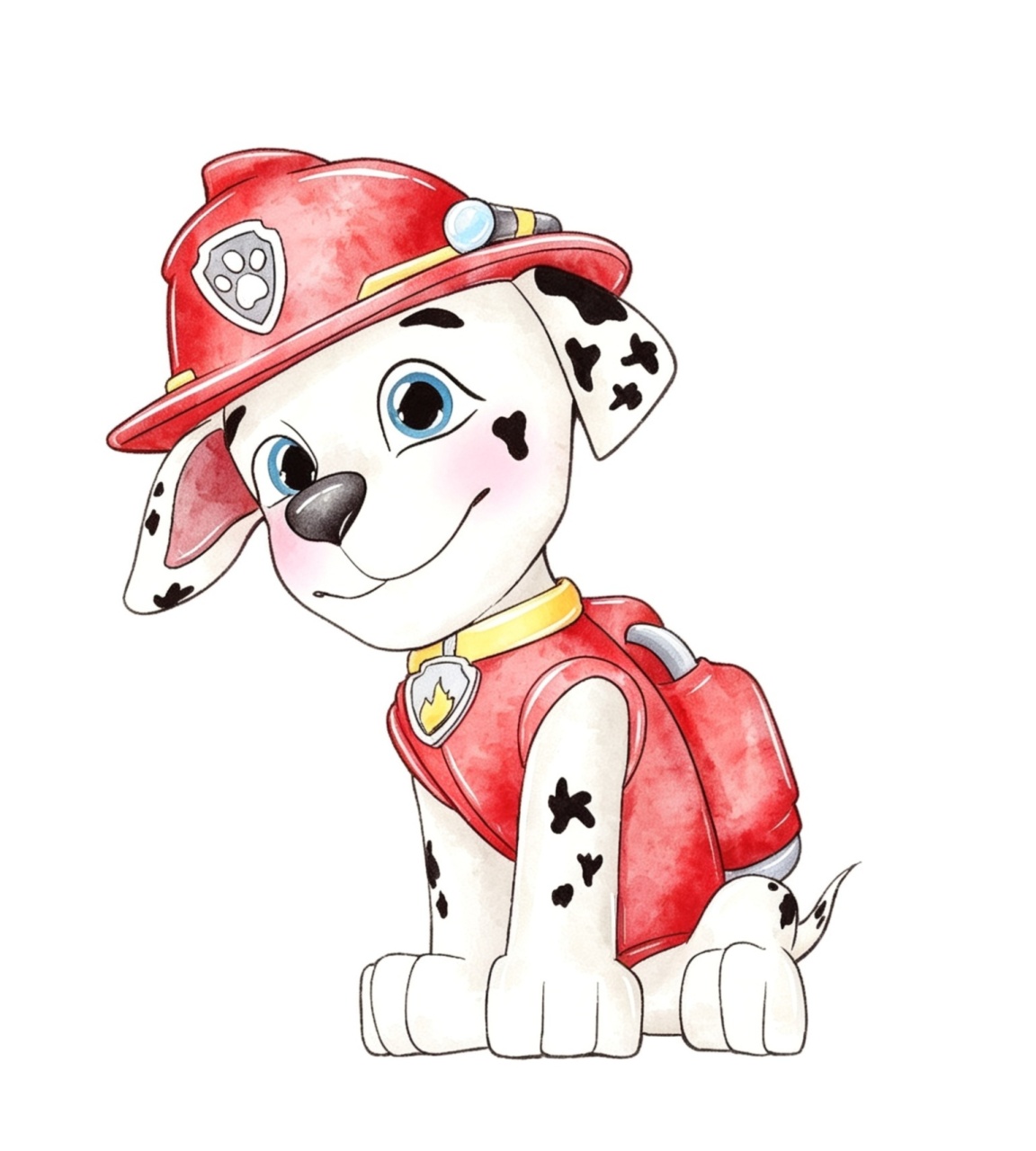 Display de Chão Patrulha Canina Aquarela Marshall - Creare Decorações 