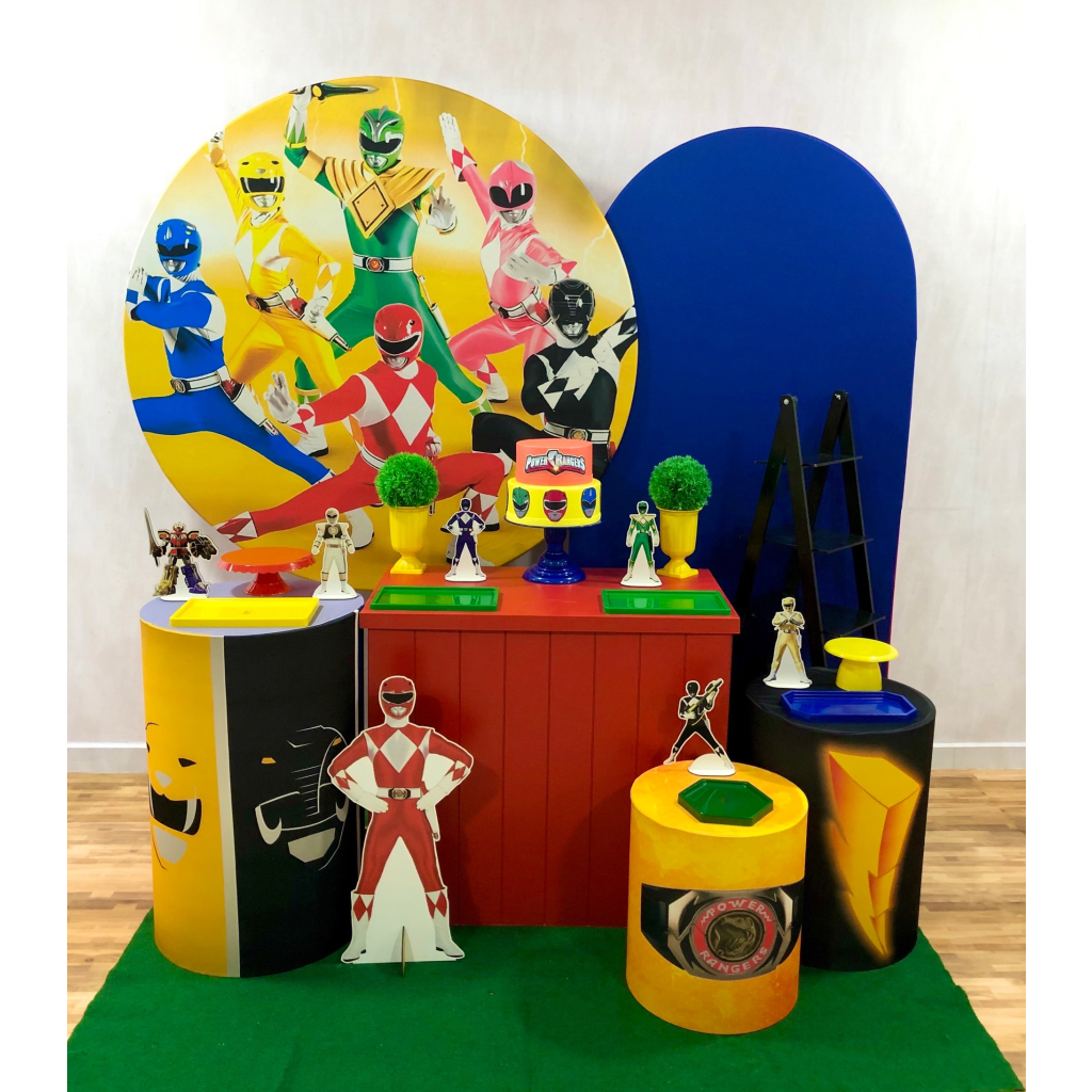 Power Rangers - Kit 3 - Creare Decorações 
