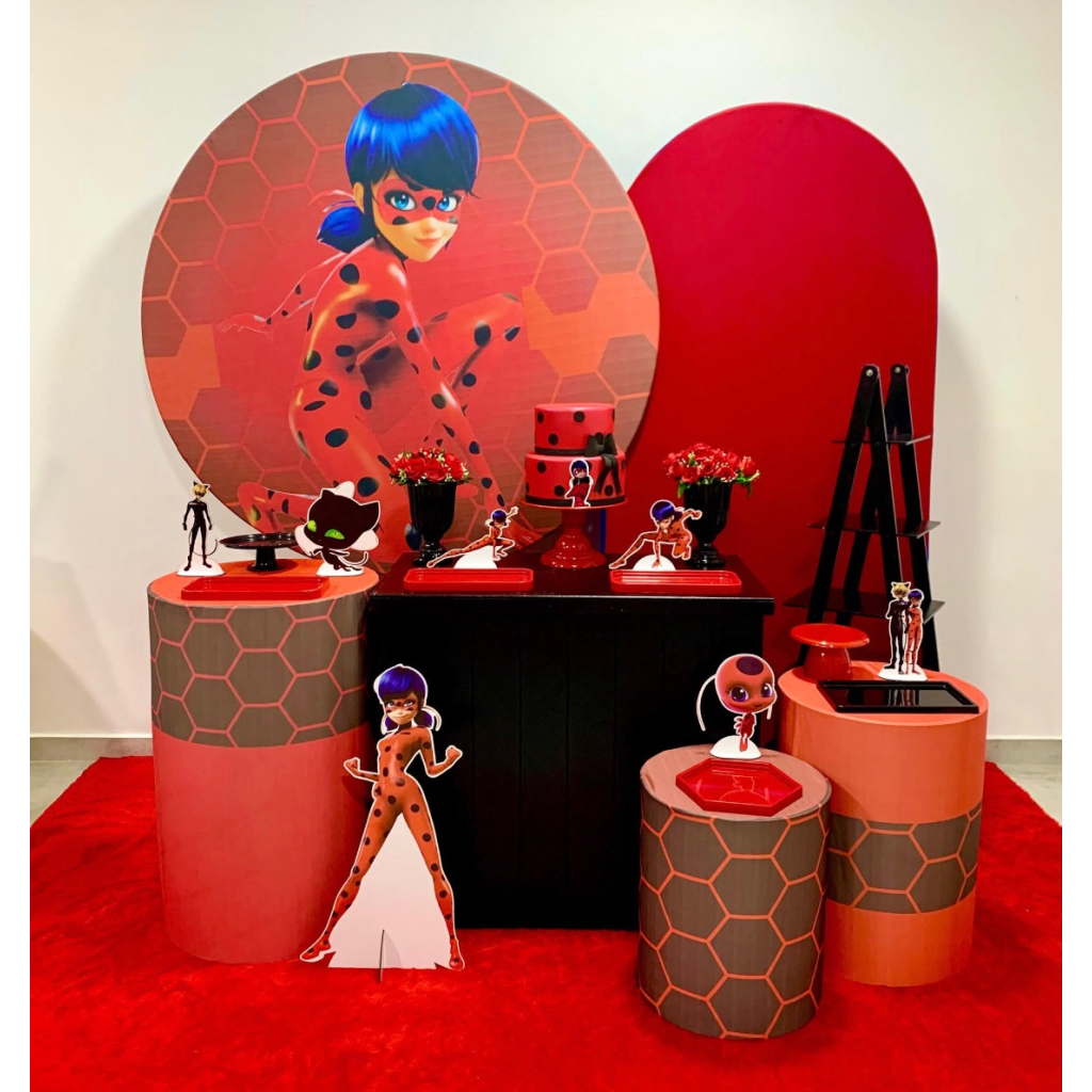 Lady Bug - Kit 3 - Creare Decorações 