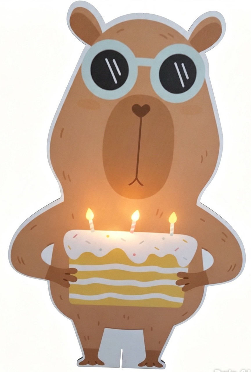 Display de Chão Capivara Menino - Creare Decorações 