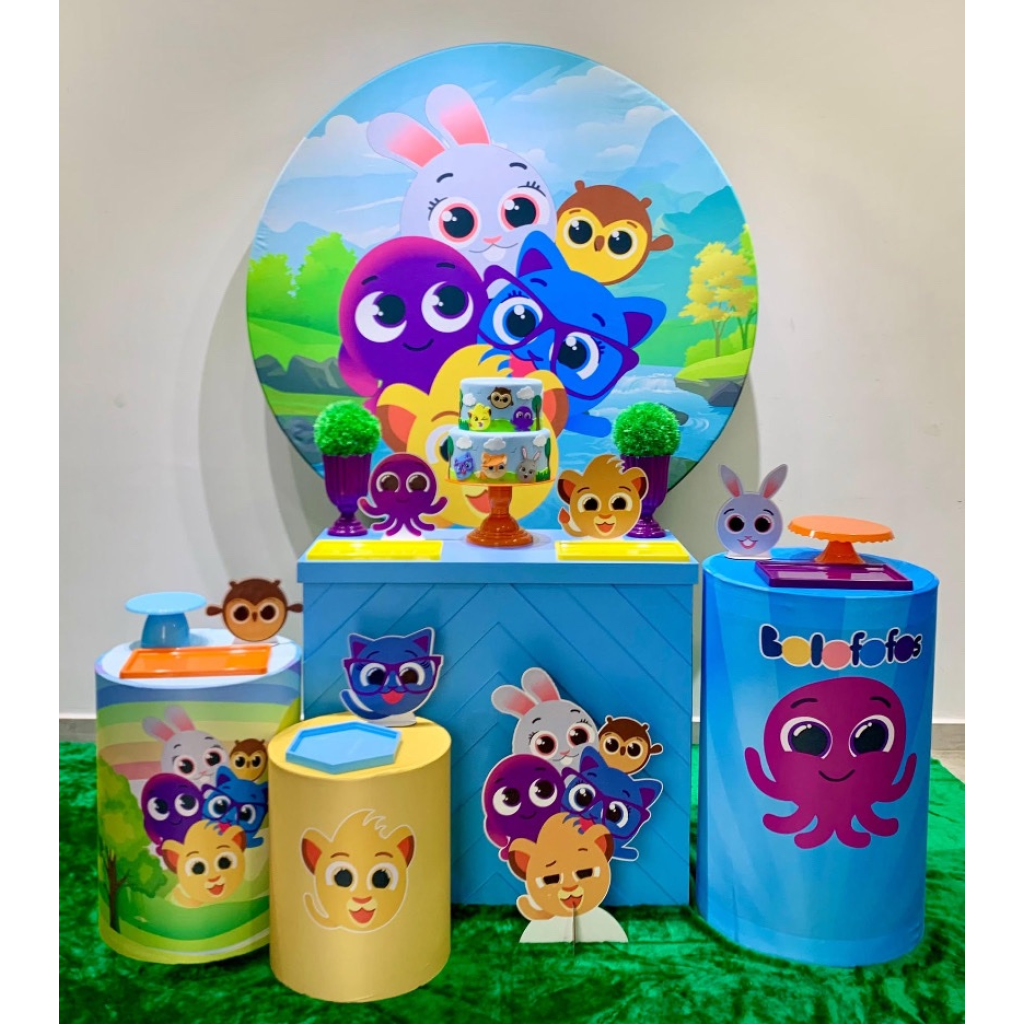 Bolofofos Natureza - Kit 2 - Creare Decorações 