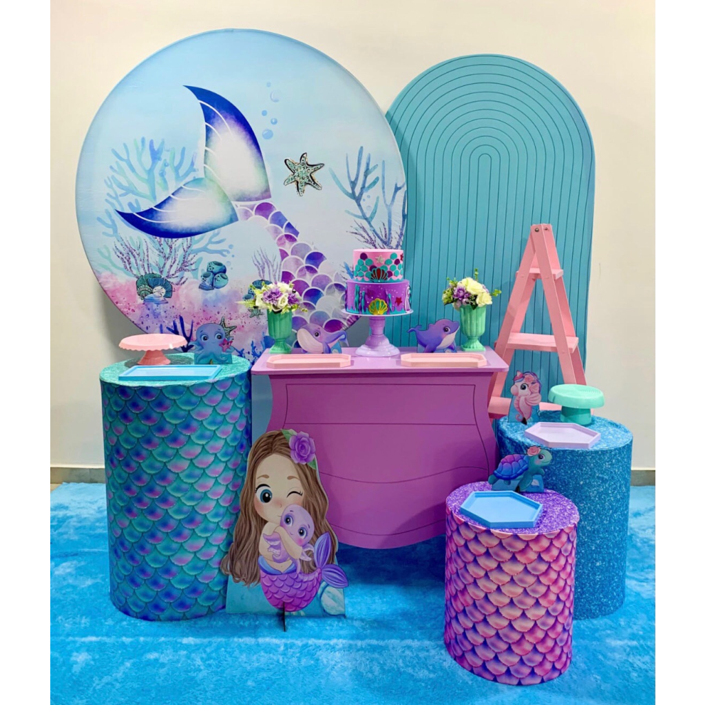 Sereia Kit 3 - Creare Decorações 