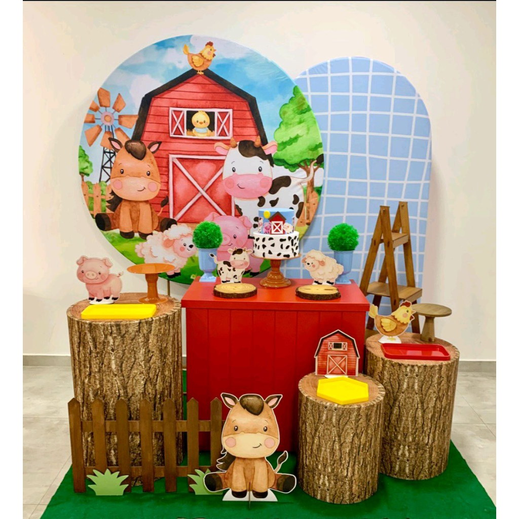 Fazendinha Menino - Kit 3 - Creare Decorações 