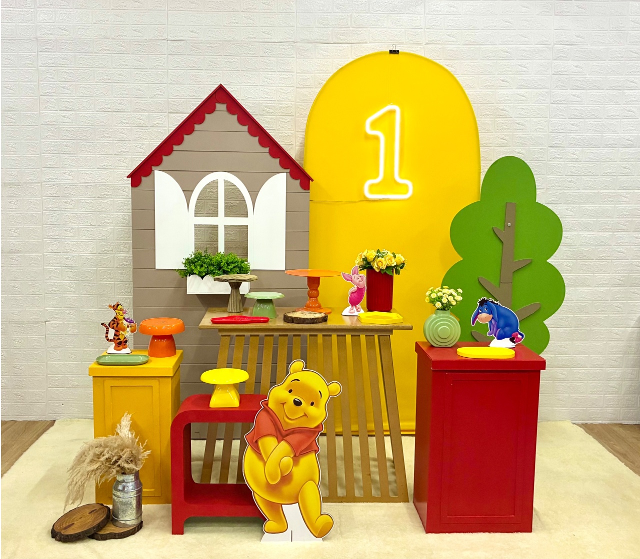 Ursinho Pooh - Composição - Creare Decorações 