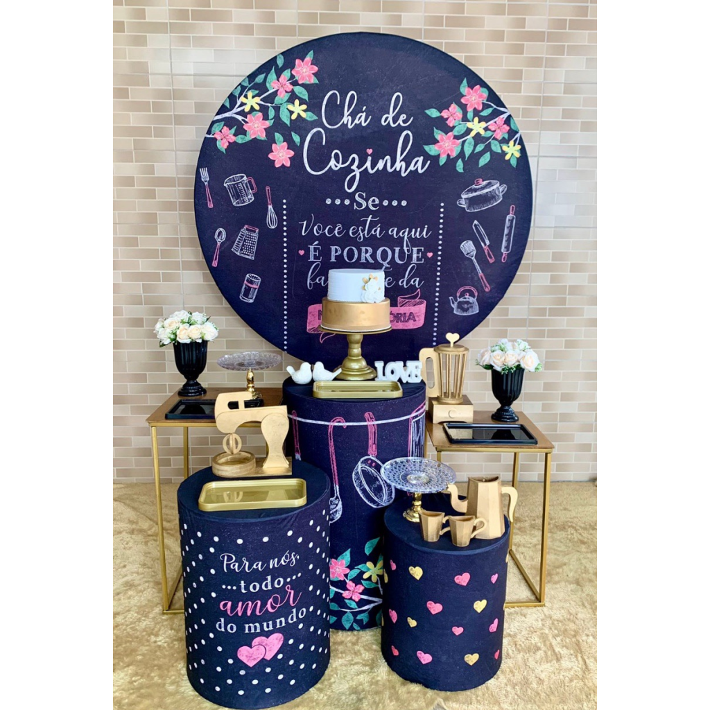 Chá de Cozinha Kit 2 - Creare Decorações 