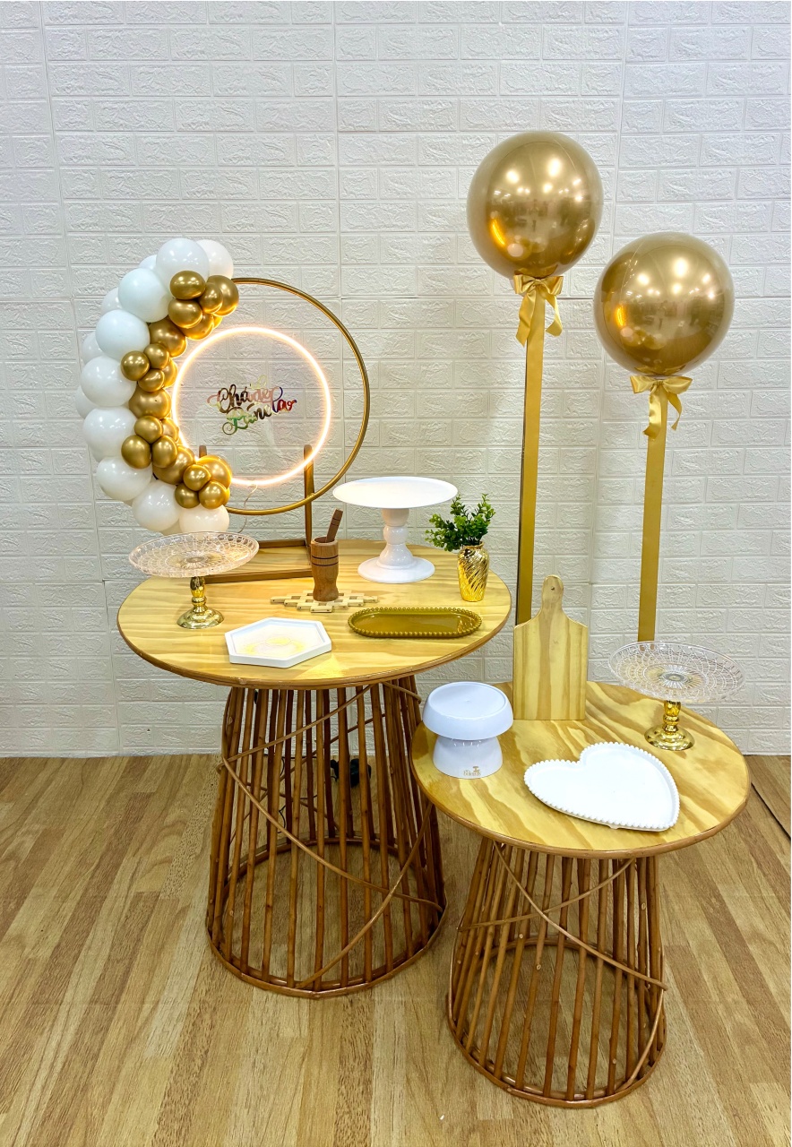 Kit de Mesa 3 - Chá de Panela - Creare Decorações 