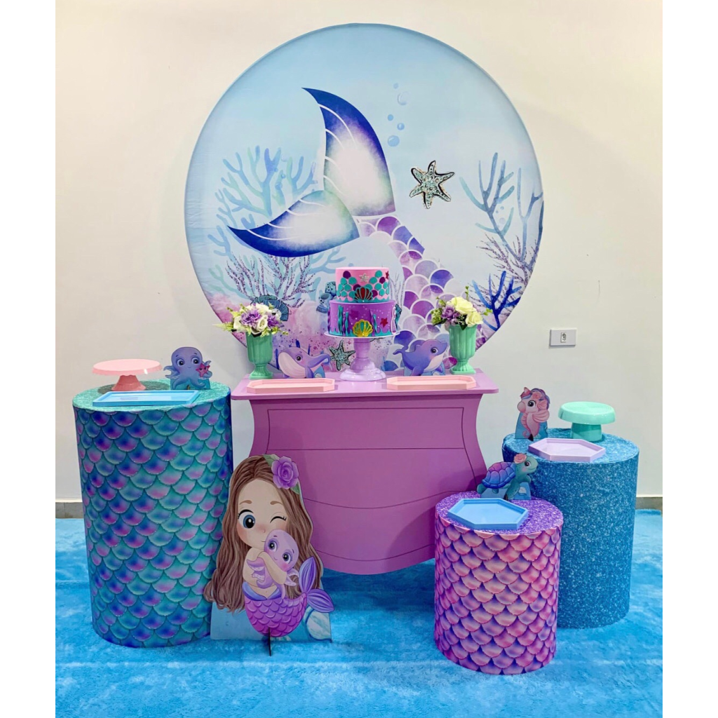 Sereia - Kit 2 - Creare Decorações 