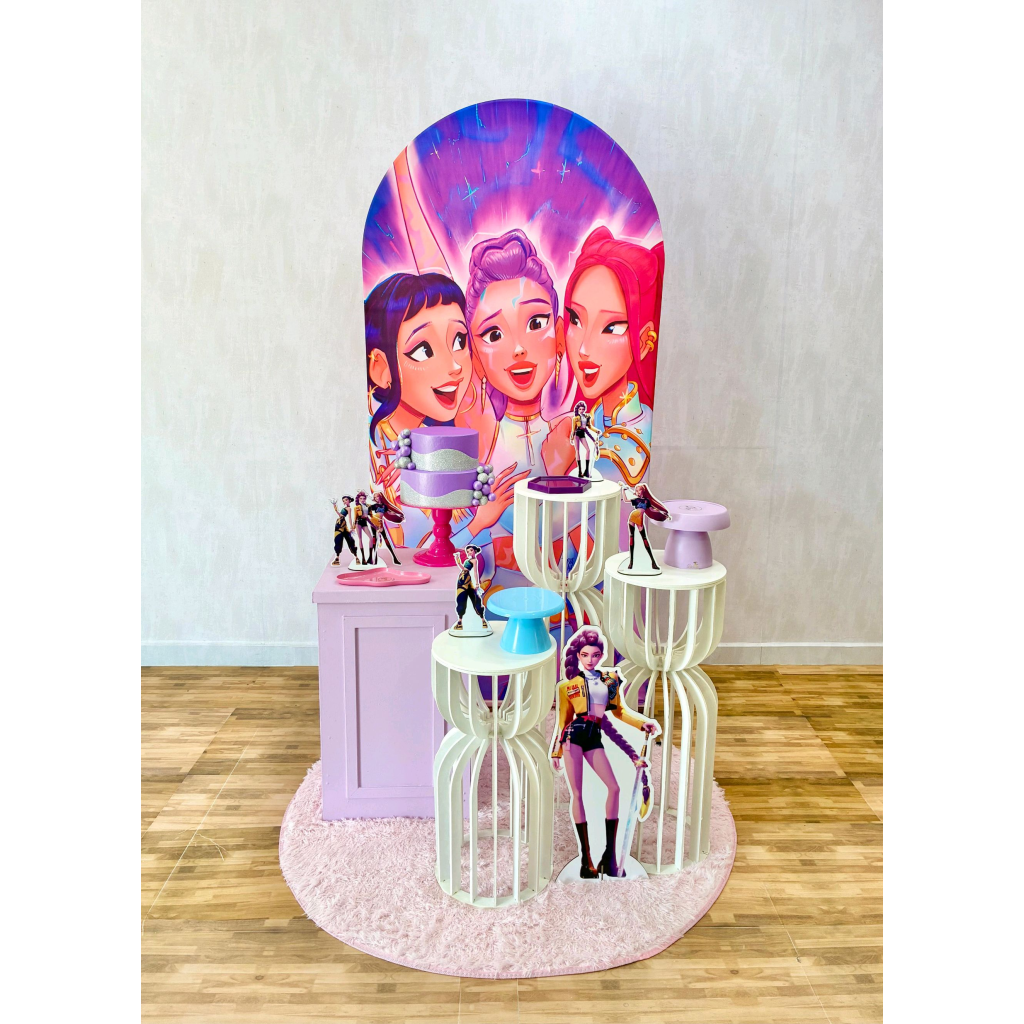 Guerreiras Do Kpop - Composição 1 - Creare Decorações 
