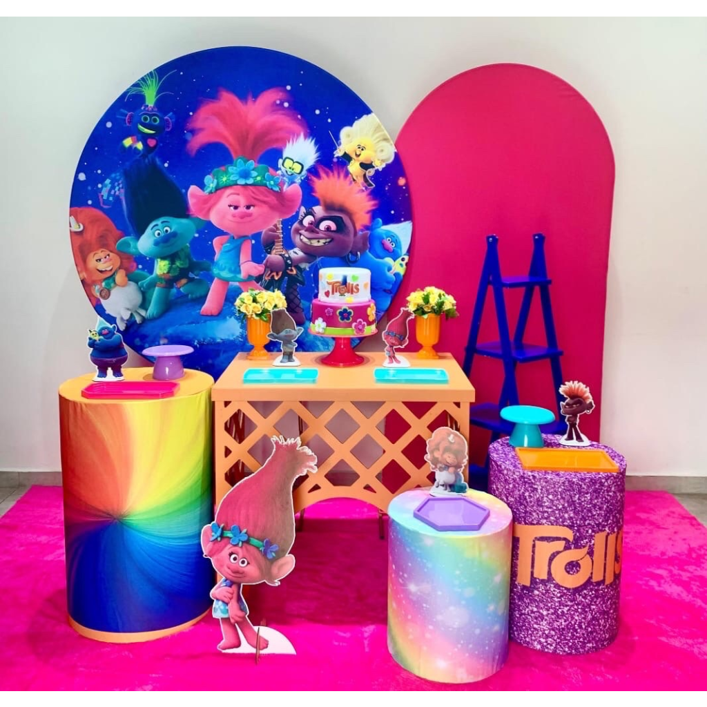 Trolls Kit 3 - Creare Decorações 