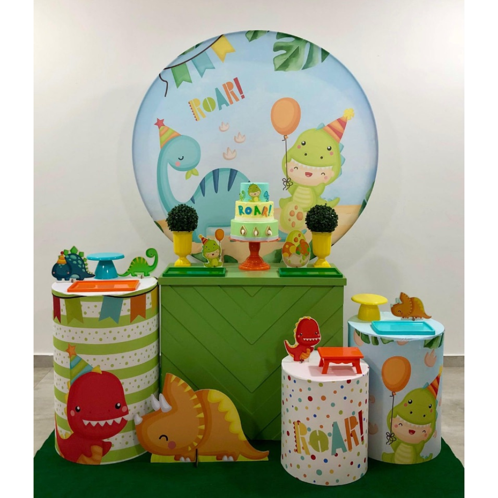 Dino Baby - Kit 2 - Creare Decorações 