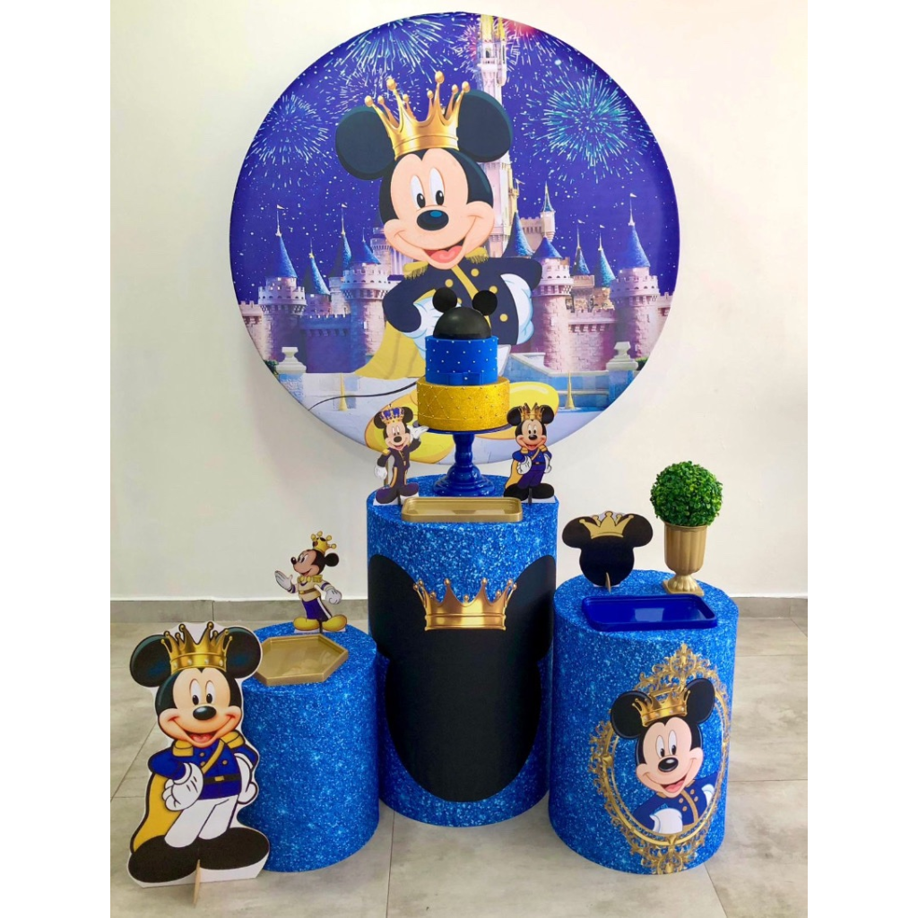 Mickey Realeza Kit 1 - Creare Decorações 
