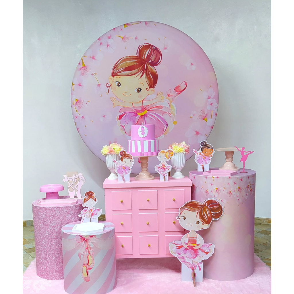 Bailarina - Kit 2 - Creare Decorações 