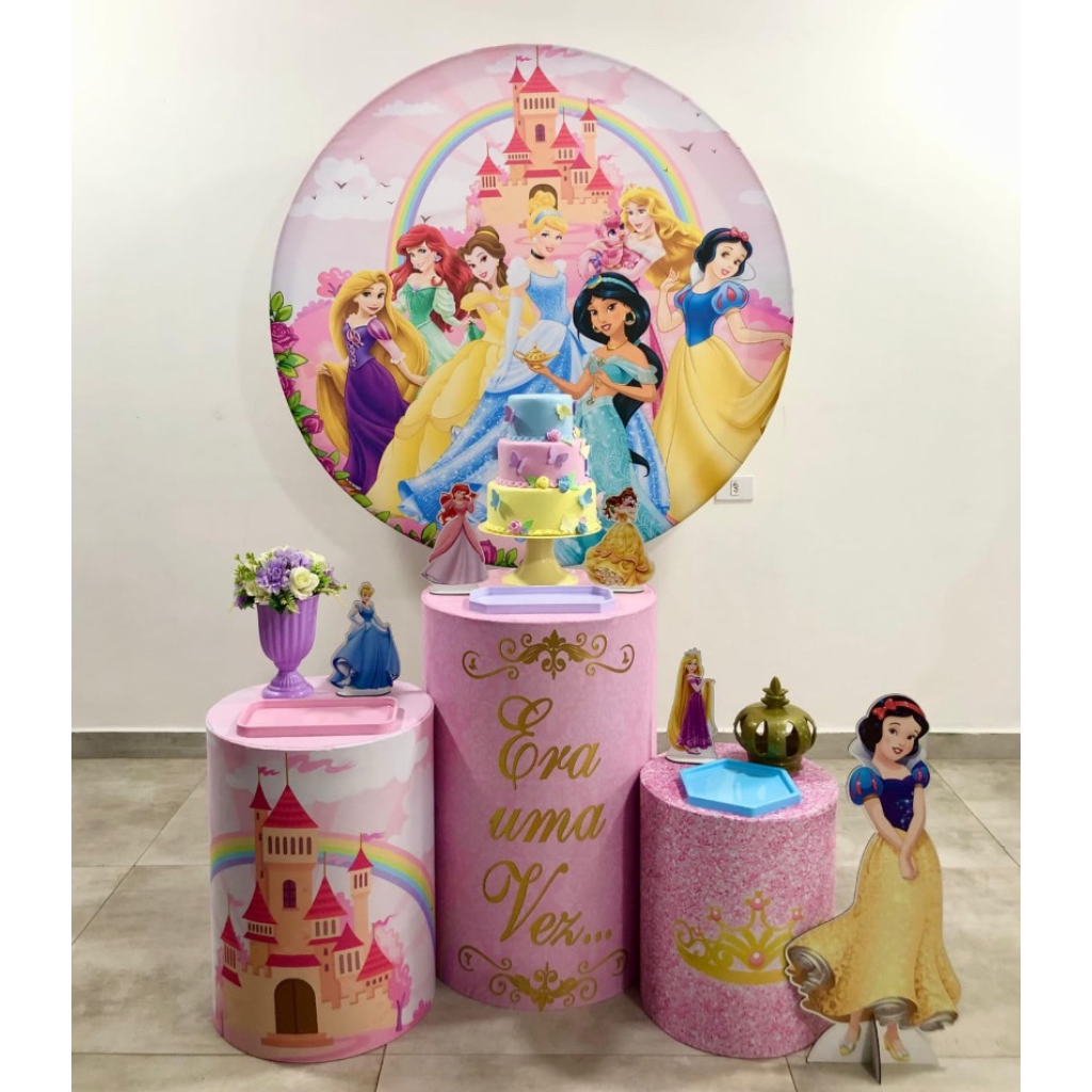 Princesas Kit 1 - Creare Decorações 