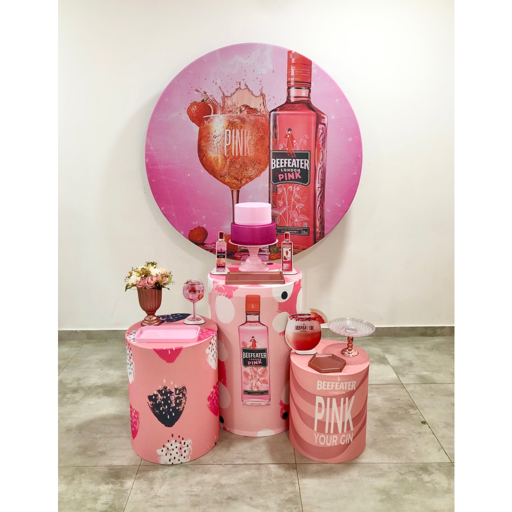 Beefeater Pink - Kit 1 - Creare Decorações 