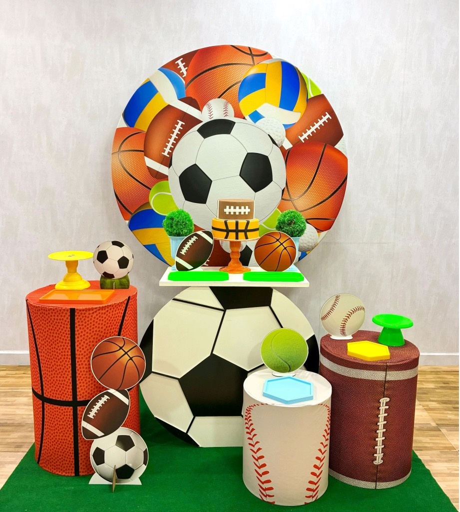 Bolas Esportivas - Kit 2 - Creare Decorações 