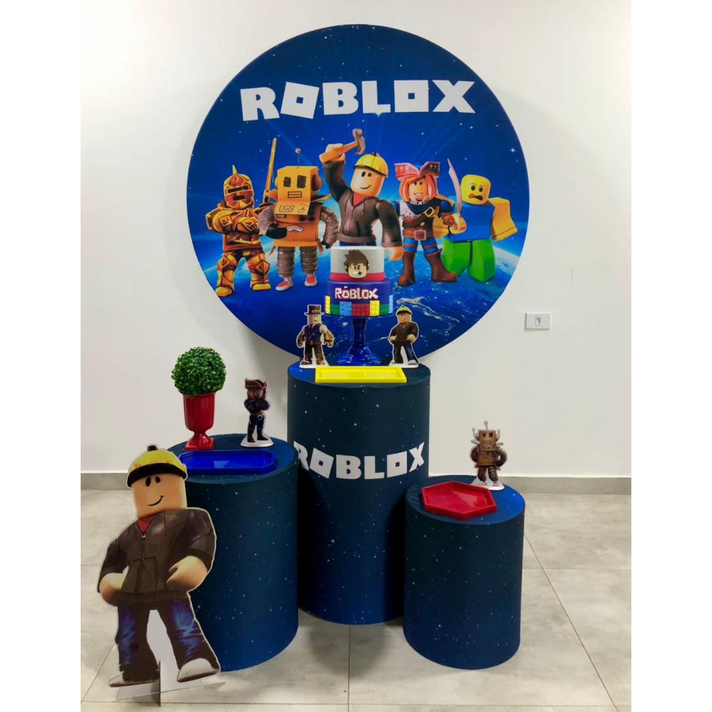 Roblox Menino - Kit 1 - Creare Decorações 