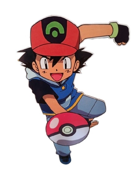 Display de Chão Ash Pokémon - Creare Decorações 