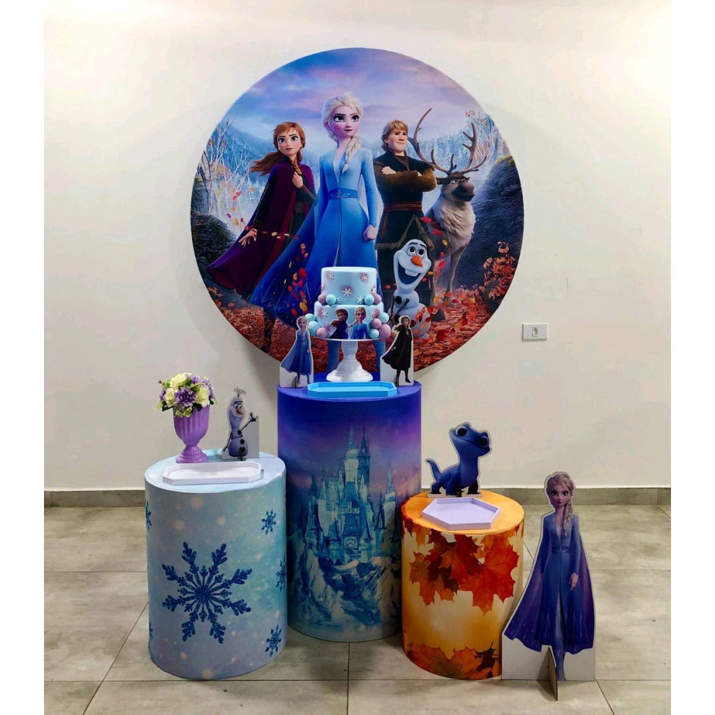 Frozen - Kit 1 - Creare Decorações 
