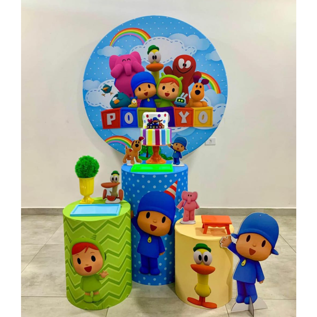 Pocoyo - Kit 1 - Creare Decorações 