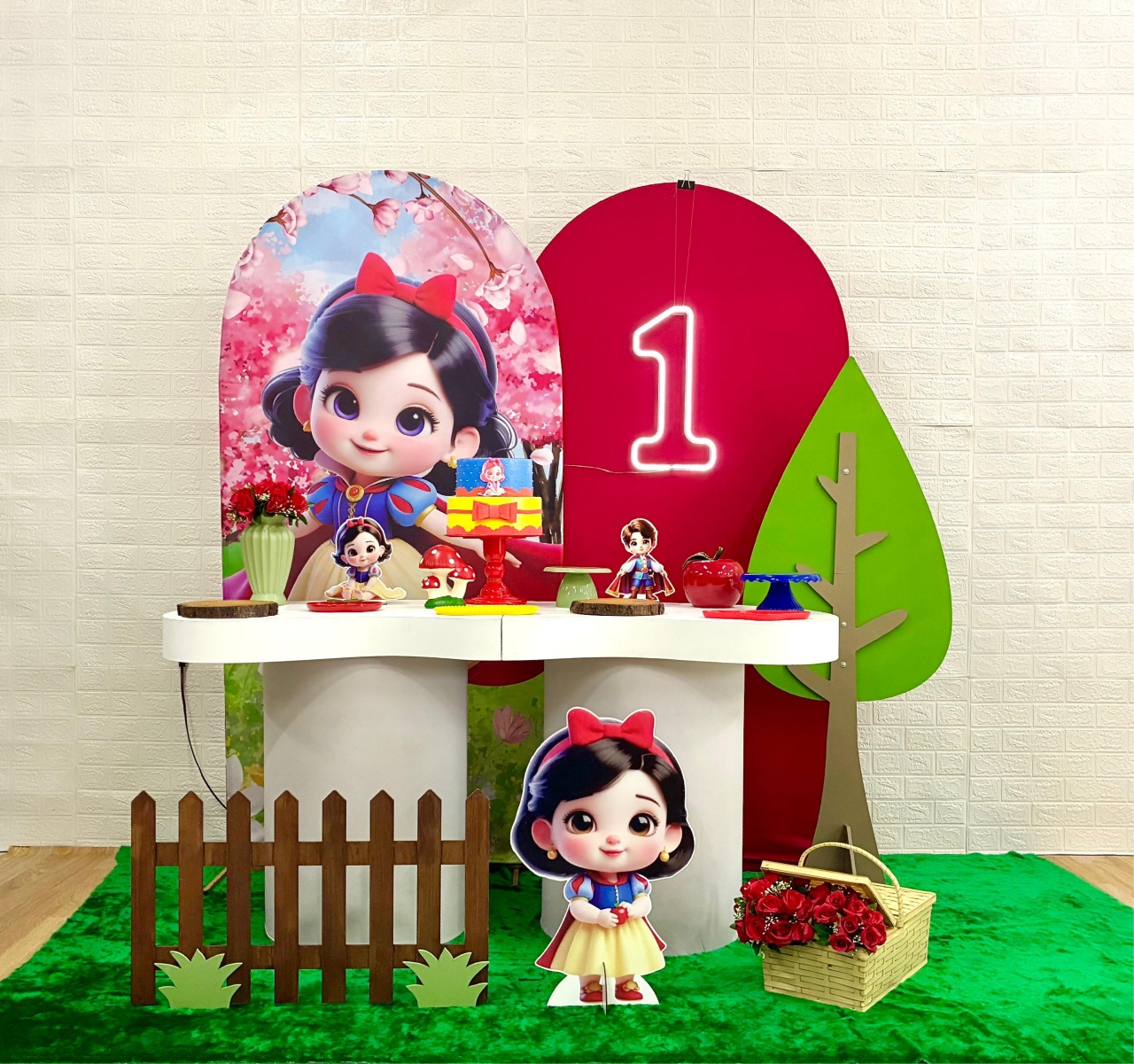 Branca de Neve Ia - Coleção Orgânica M - Creare Decorações 