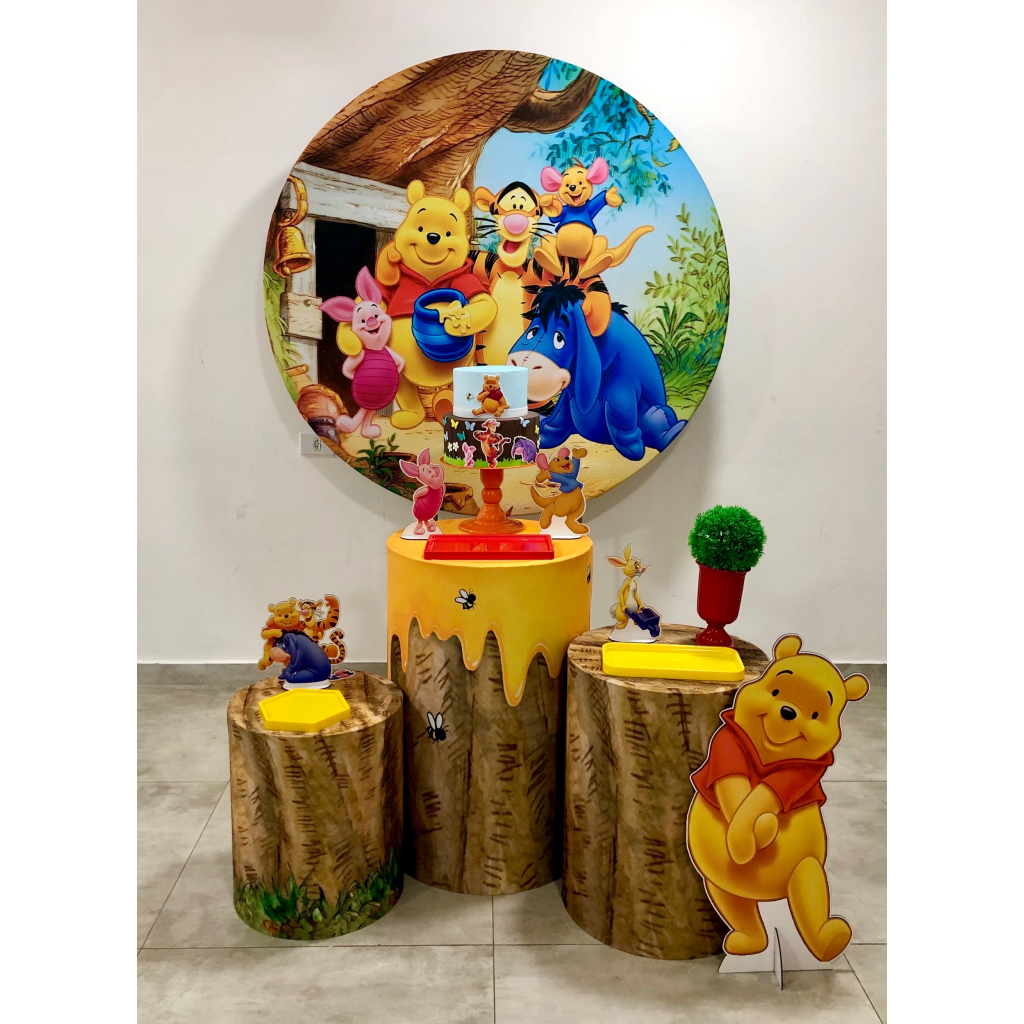 Ursinho Pooh Kit 1 - Creare Decorações 