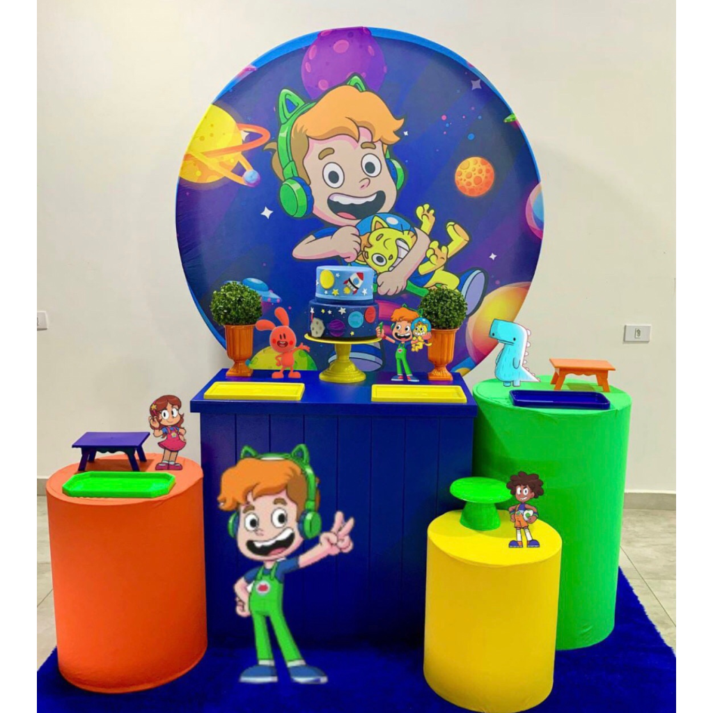 Gato Galáctico - Kit 2 - Creare Decorações 