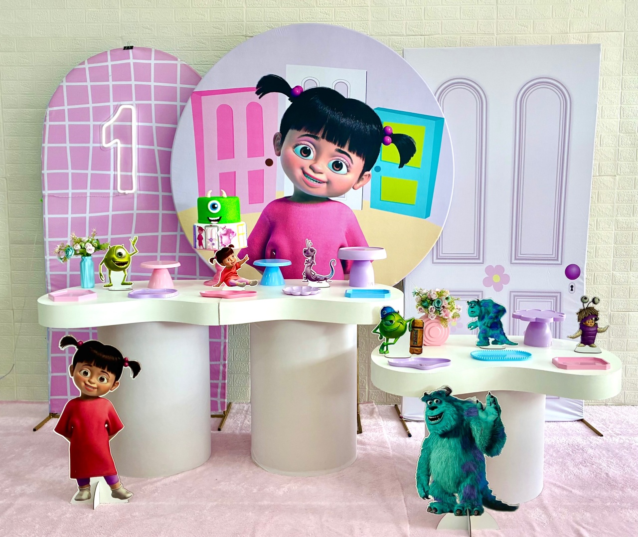 Boo/Monstros Sa - Coleção Orgânica G - Creare Decorações 