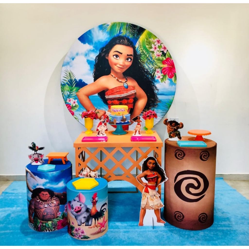 Moana - Kit 2 - Creare Decorações 