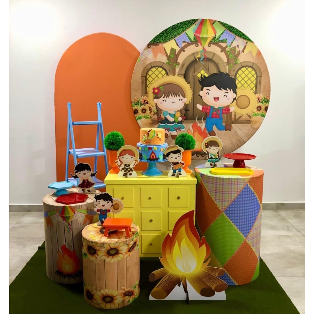 Festa Junina Infantil - Kit 3 - Creare Decorações 