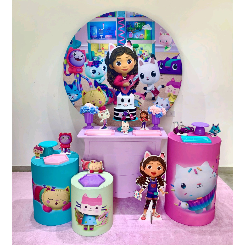A Casa Mágica da Gabby - Kit 2 - Creare Decorações 