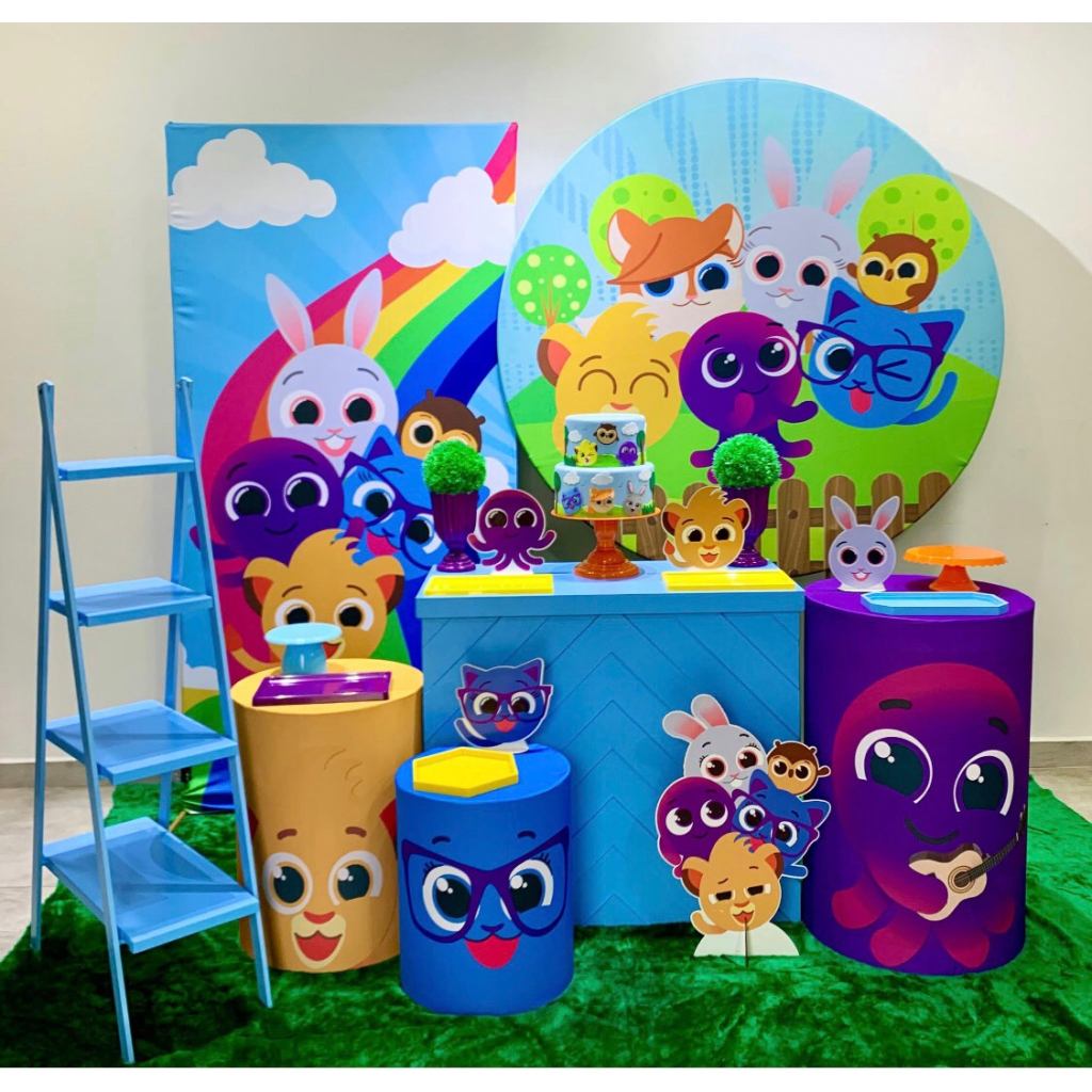 Bolofofos Colorido - Kit 3 - Creare Decorações 