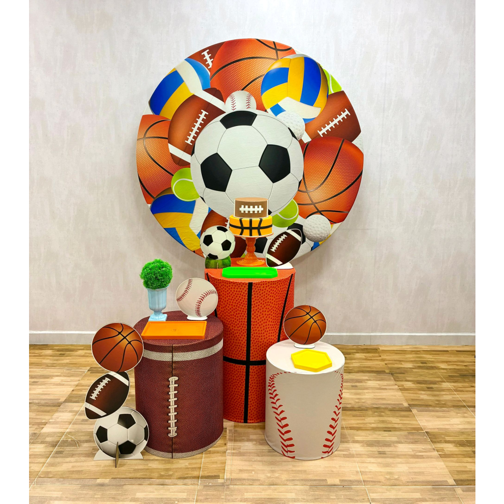 Bolas Esportivas - Kit 1 - Creare Decorações 