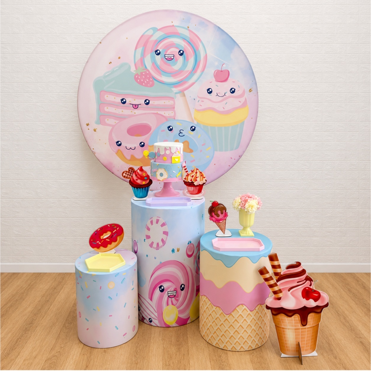 Doces - Kit 1 - Creare Decorações 