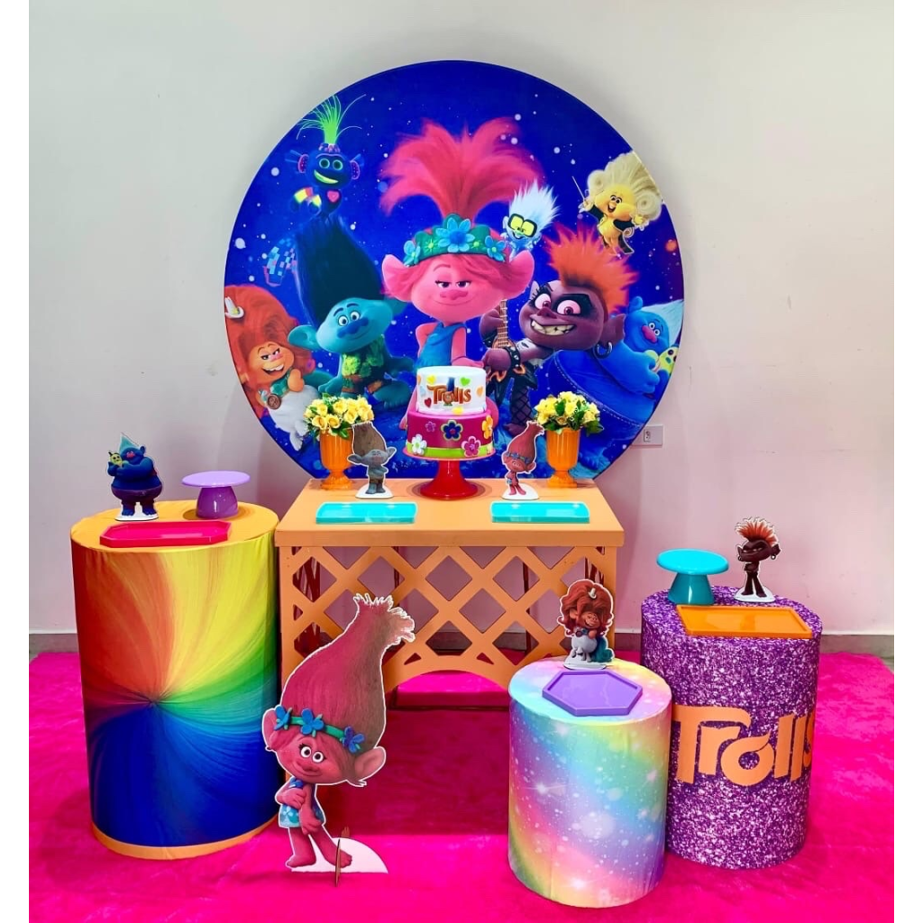 Trolls - Kit 2 - Creare Decorações 