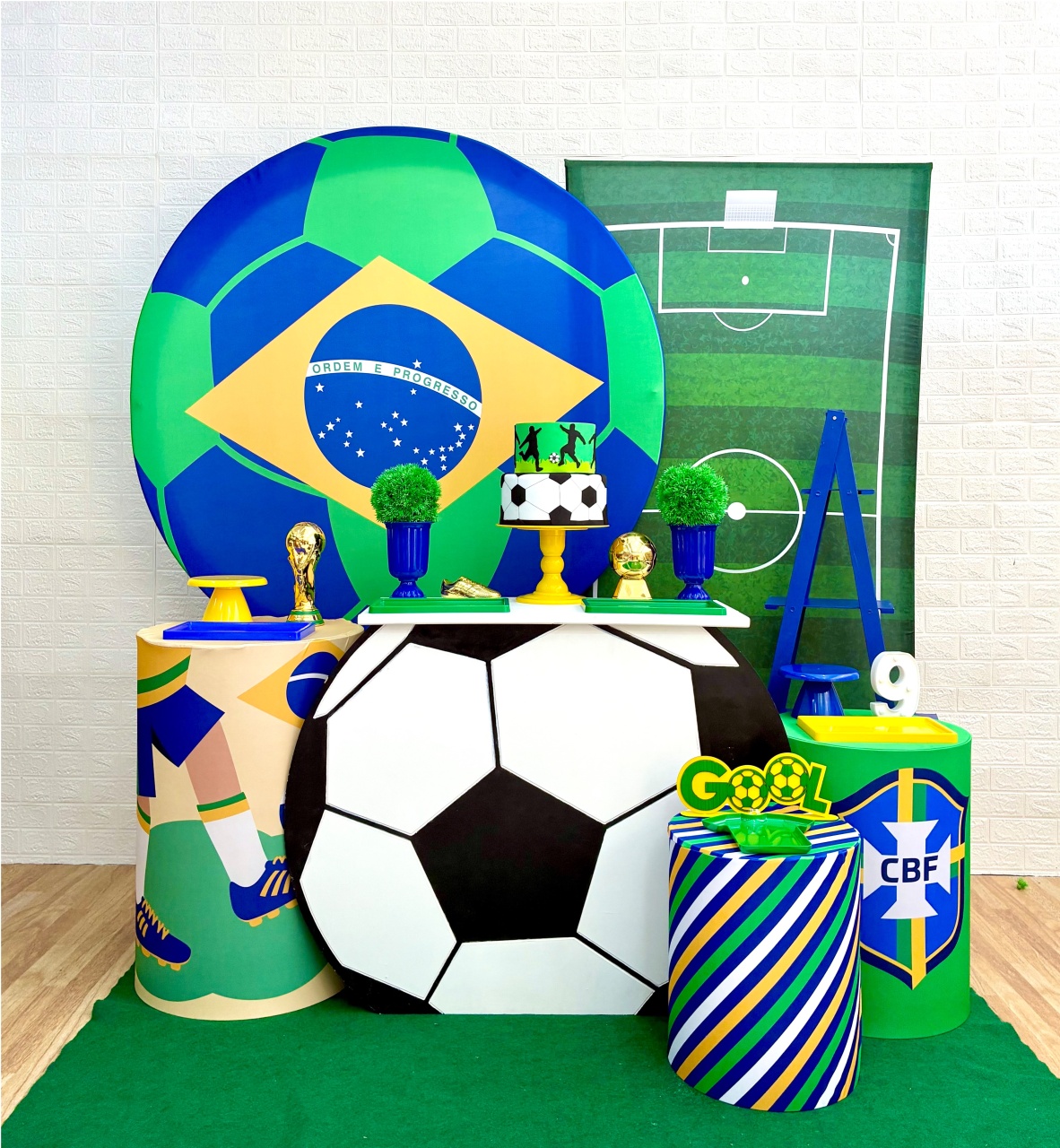Brasil - Kit 3 - Creare Decorações 