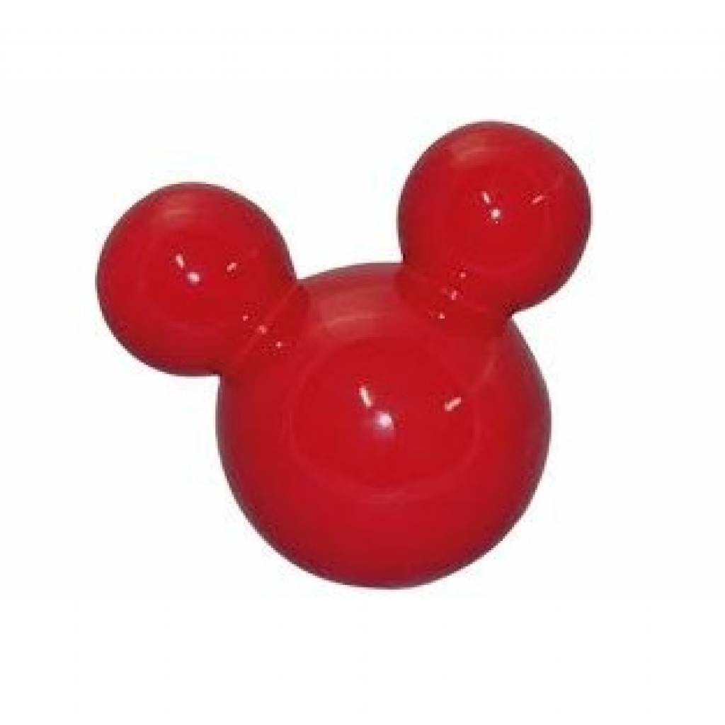 Cabeça Mickey Decorativo Vermelho - Creare Decorações 