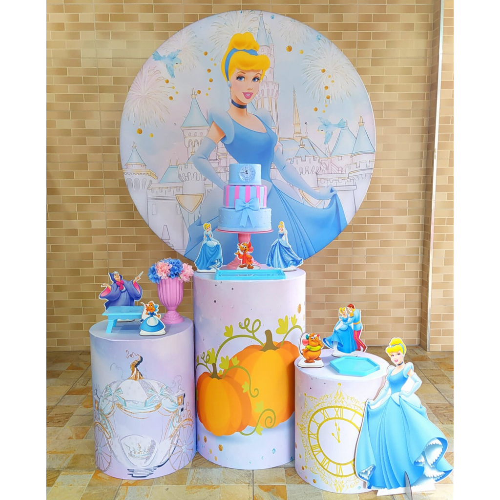 Cinderela - Kit 1 - Creare Decorações 