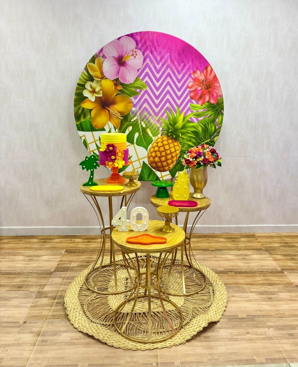 Tropical - Composição  - Creare Decorações 
