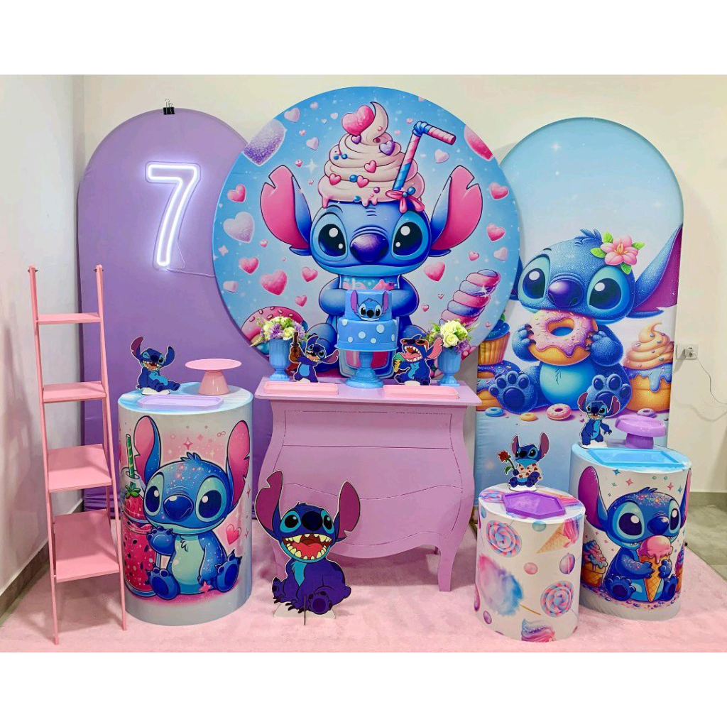 Stitch Doces - Kit 4 - Creare Decorações 