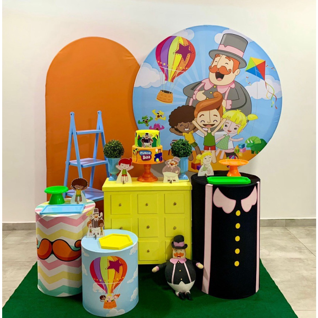 Mundo Bita Menino Kit 3 - Creare Decorações 